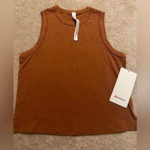 NWT Lululemon Classic Fit Cotton Blend Tank